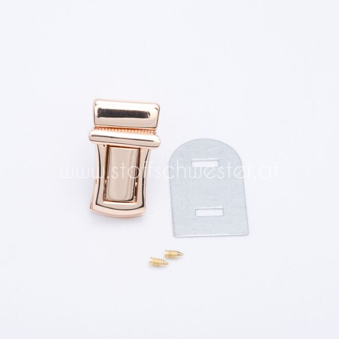 Taschen-Steckverschluss "Valencia" anthrazit