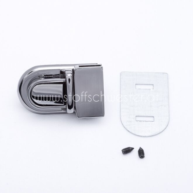 Taschen-Steckverschluss "Bilbao" anthrazit