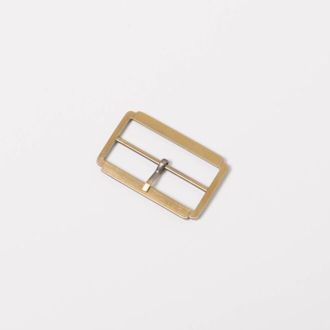 43mm Gürtelschnalle "Rechteck" bronze