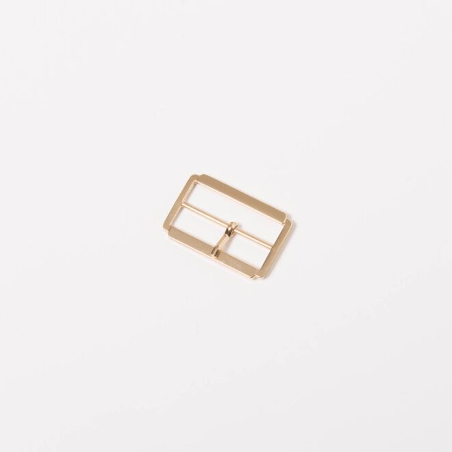 30mm Gürtelschnalle "Rechteck" gold