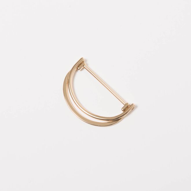 39mm Gürtel D-Ring gold