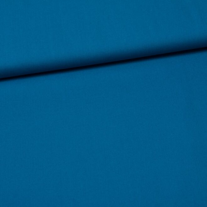 Unibaumwolle - soft touch - denimblau