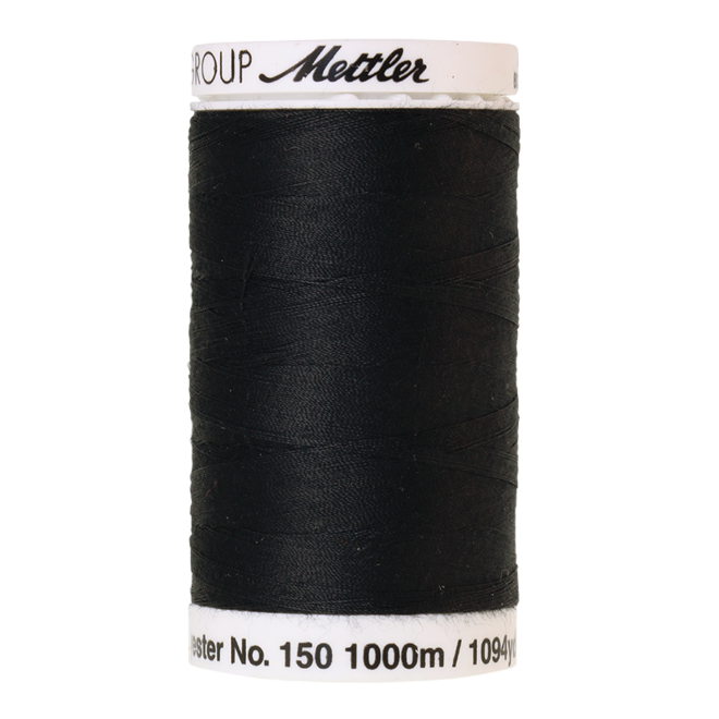 Bobbinfil Bobbinette auch Stickunterfaden, 1000m - Farbe schwarz, Fnr. 4000