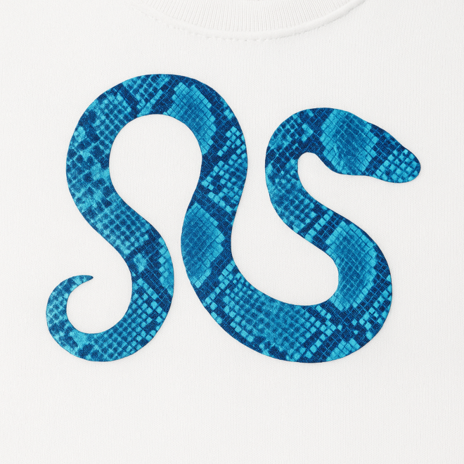 Flexfolie "Blue Snake" - 20x30cm