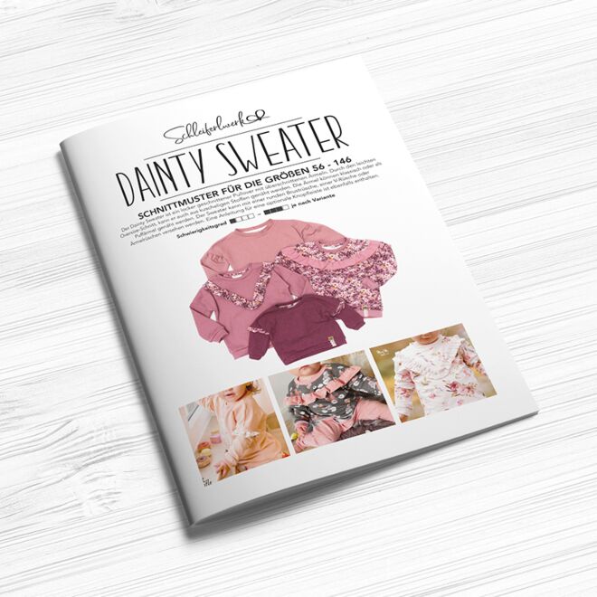 Papierschnittmuster Dainty Sweater