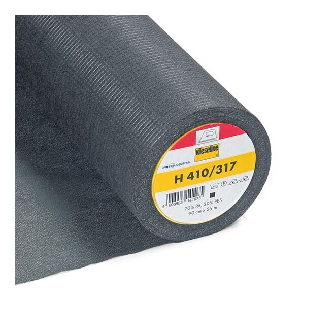 Vlieseline H 410 Bügeleinlage schwarz