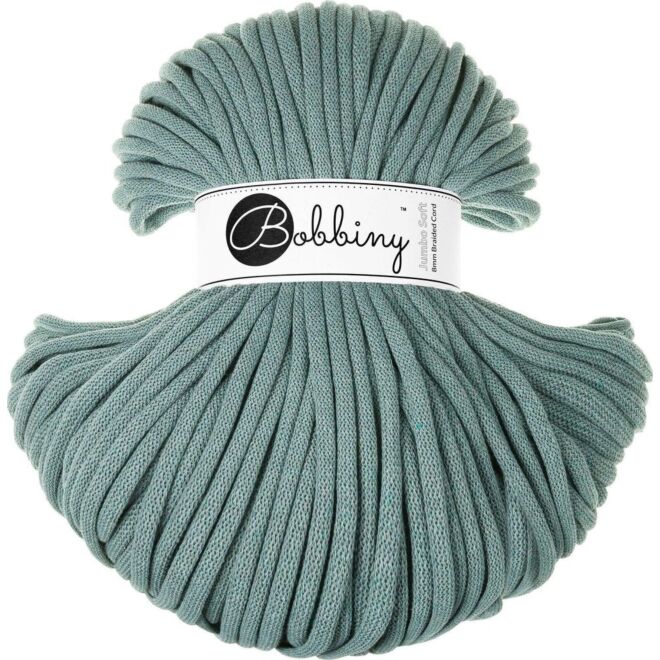 Bobbiny 8mm Soft-Flechtkordel laurel (100m)