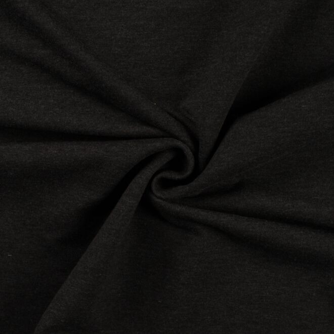 Bündchen "Emilia" dunkelgrau-meliert