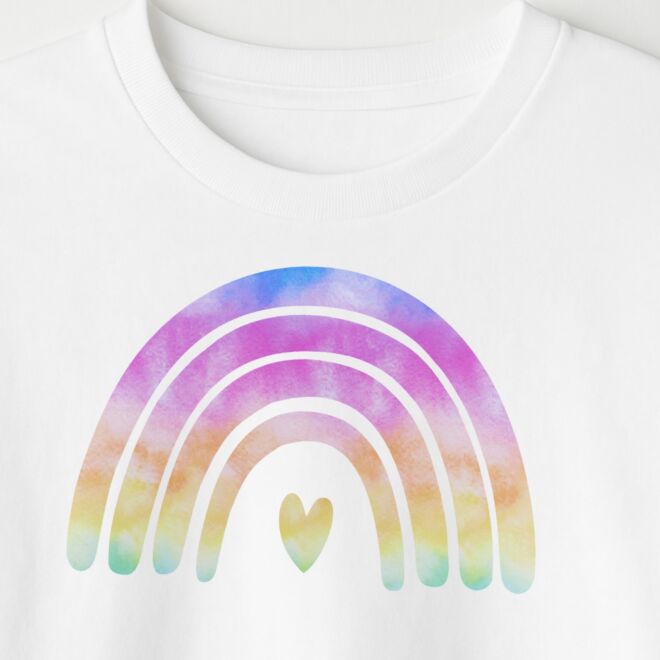 Flexfolie "Watercolour Rainbow" - 20x30cm