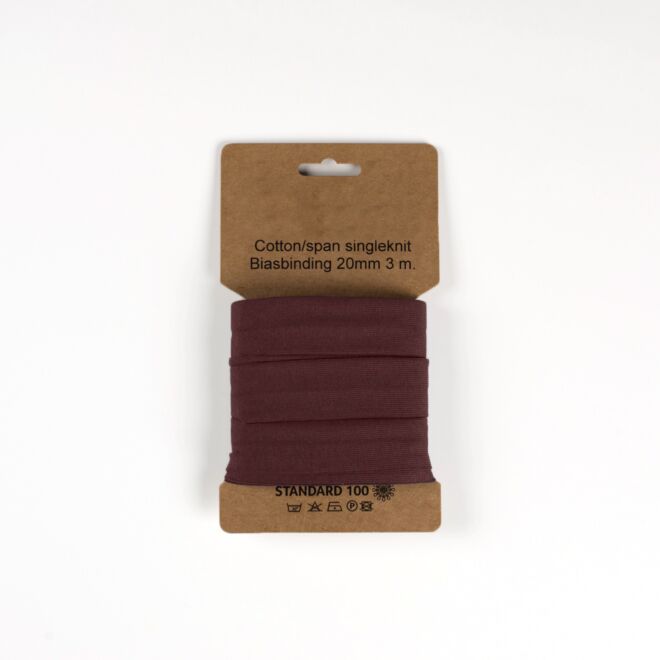 3m Jersey-Schrägband "Emilia" mauve