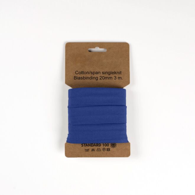 3m Jersey-Schrägband "Emilia" royalblau