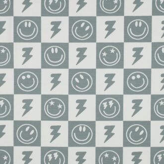 Happy Face & Karo Jersey salbei