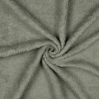 Baumwoll-Teddy altgrün