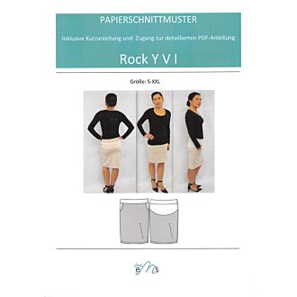Papierschnittmuster Rock 