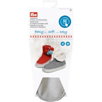 Prym Ledersohlen für Hüttenschuhe Gr.30-32