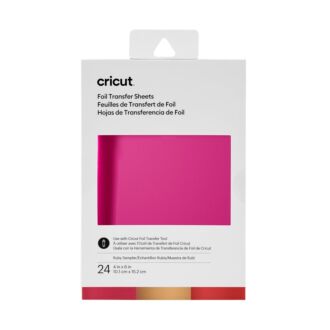 Cricut Foil Transfer Sheets RUBY 10,1x15,2cm
