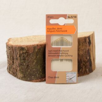 Halblange Nähnadeln/Patchworknadeln Nr.5-10 / 20 Stück