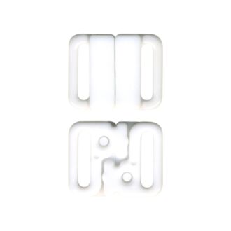 BH/Bikini-Verschluss-Set (6-teilig) weiß