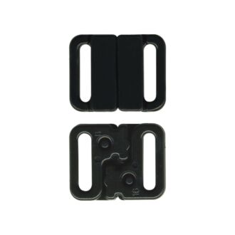 BH/Bikini-Verschluss-Set (6-teilig) schwarz