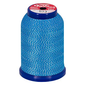 baby lock Metallic Bauschgarn, 1000m - Silver & Blue