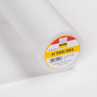 Vlieseline H 250 Bügeleinlage weiß