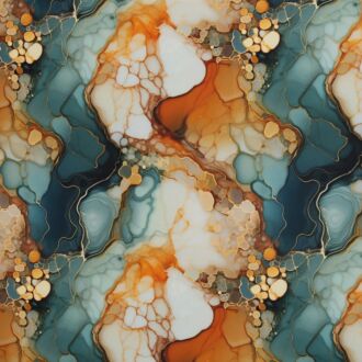 Taschenstoff Flowing Bloom