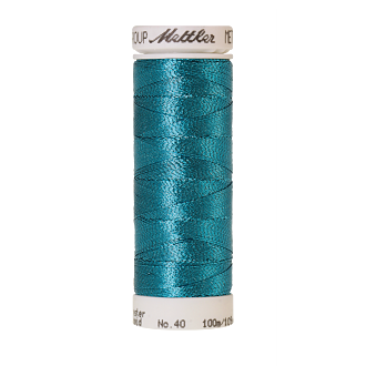 Metallic 40, 100m - Bright Turquoise FNr. 4101