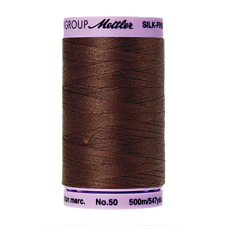 Silk-Finish Cotton 50, 500m - Friar Brown FNr. 0173