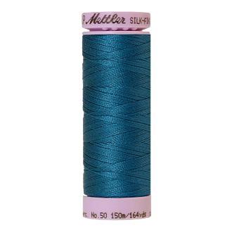 Silk-Finish Cotton 50, 150m - Dark Turquoise FNr. 0483