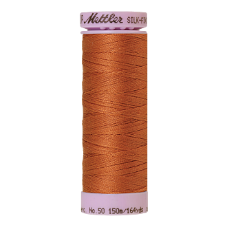Silk-Finish Cotton 50, 150m - Amber Brown FNr. 2103