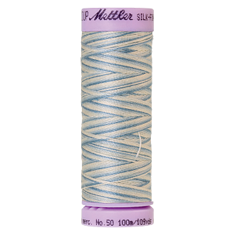 Silk-Finish Multi 50, 100m - Tranquil Blue  FNr. 9810
