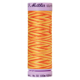 Silk-Finish Multi 50, 100m - Orange Ana  FNr. 9831