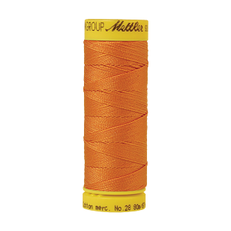 Silk-Finish Cotton 28, 80m - Pumpkin FNr. 0122