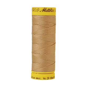 Silk-Finish Cotton 28, 80m - Oat Straw FNr. 0260