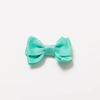 Grosgrain-Schleife Uni 4,5cm seegrün