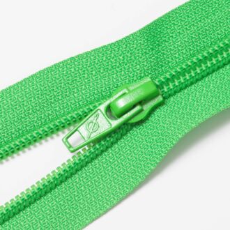 Teilbarer Nylon Reißverschluss, 6mm, jadegrün
