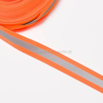 25mm Reflektorband neonorange