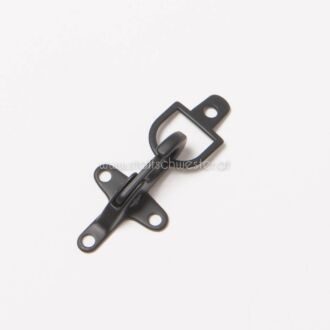 Metallverschluss 50mm matt schwarz