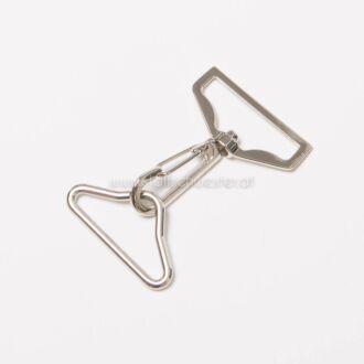 Metallverschluss 75mm silber