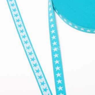 20mm Sternengummi türkis/mint