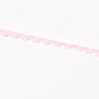 8mm Zackenlitze elastisch rosa