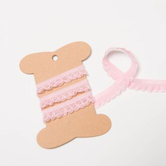 12mm Spitzenband elastisch quartz