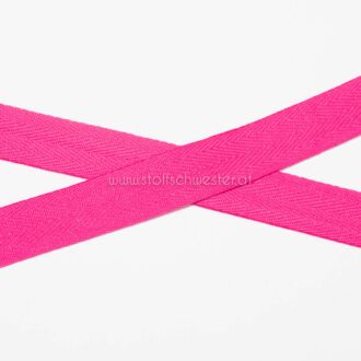 20mm Baumwollköperband pink