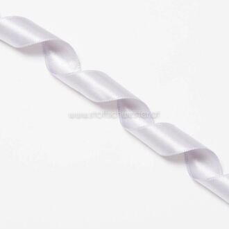 15mm Satinband silberlila