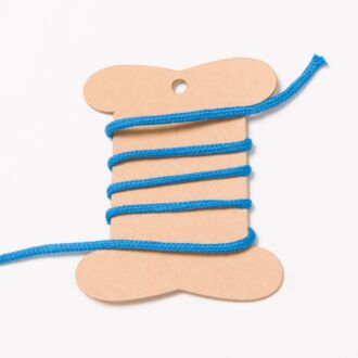 3mm Baumwollkordel azur