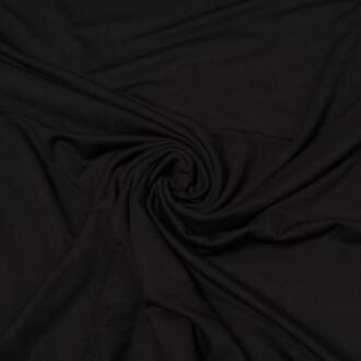 Bambusjersey schwarz 