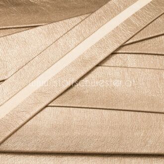 25mm Metallic-Schrägband goldantik