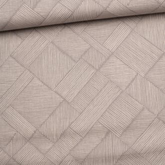 Dekostoff/Canvas Hatches beige