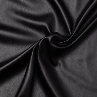 Vintage-Stretchkunstleder (innen angeraut) schwarz