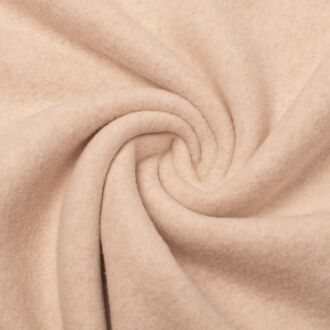 Bio-Baumwoll-Fleece beige-meliert